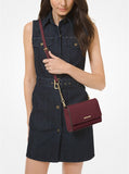 Daniela Large Saffiano Leather Crossbody Bag | Michael Kors Style # 35S9GTVC3L Merlot