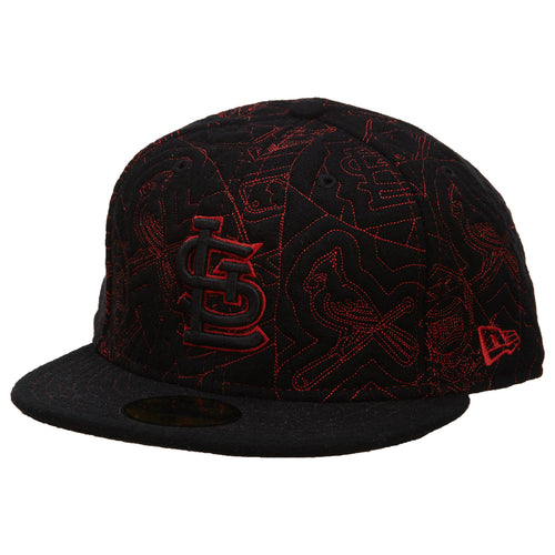 New Era St'louis Cardinals Fitted Hat Mens Style : Hat559