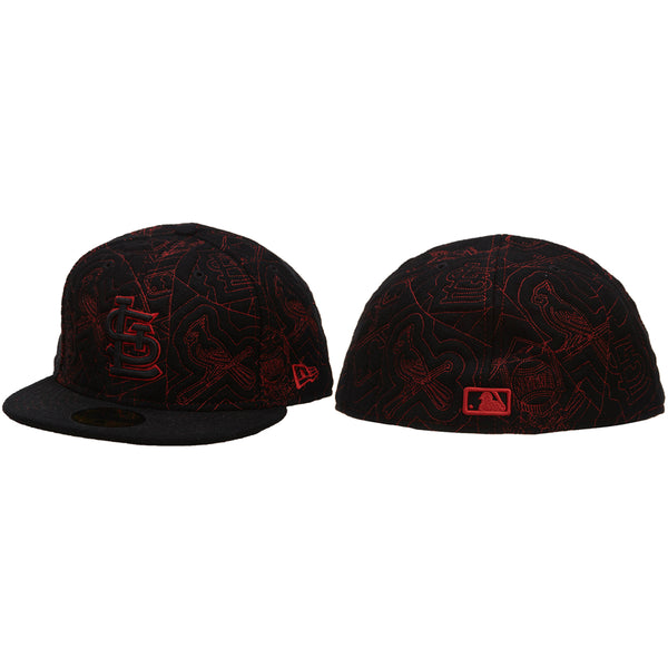 New Era St'louis Cardinals Fitted Hat Mens Style : Hat559