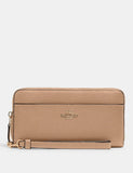 Accordion Zip Wallet With Wristlet Strap style#6643 Im/Taupe