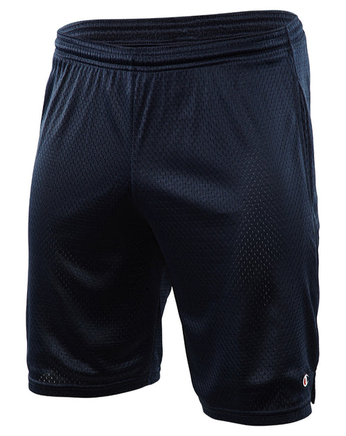 Champion 9" Inseam Mesh Lined Practice Shorts With Pockets Mens Style : S162