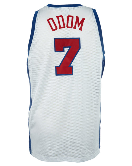 Champion NBA Clippers Lamar Odom #7 Los Angeles Authentic Jersey Mens Style : 401739