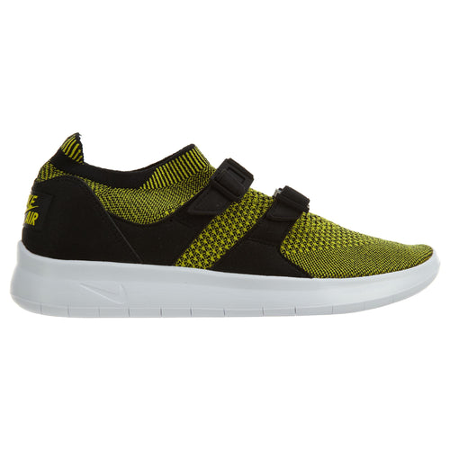 Nike W Air Sockracer Flyknit - black/white-yellow strike Womens Style :896447