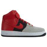 Nike Air Force 1 High Top Lv8 Wolf Grey Red Black  Mens Style :806403