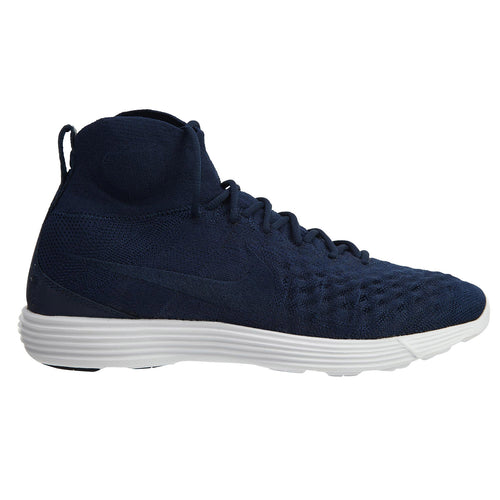 Nike Lunar Magista II FK Navy Flyknit Athletic Mens Style :852614