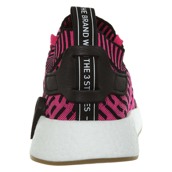 Adidas NMD R2 PK Sneakers Fuchsia Black White  Mens Style :BY9697