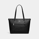 Coach Gallery Tote Style # F79608 Blk/Sv