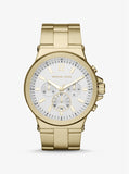 Oversized Dylan Gold-Tone Watch Style # MK8278