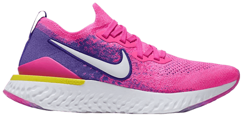 NIKE / EPIC REACT / WMNS EPIC REACT FLYKNIT 2 'LASER FUCHSIA PULSE' Style # CK0821 600