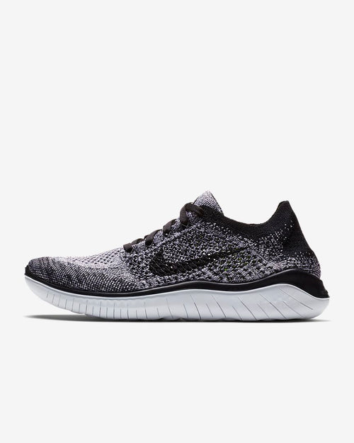 NIKE / FREE RN / WMNS FREE RN FLYKNIT 2018 'WHITE BLACK' Style # 942839 101