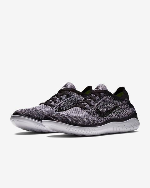 NIKE / FREE RN / WMNS FREE RN FLYKNIT 2018 'WHITE BLACK' Style # 942839 101