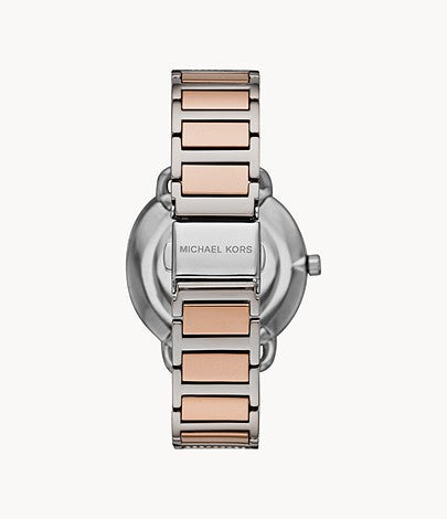 Michael Kors Women's Portia Three-Hand Two-Tone Stainless Steel Watch Style # MK4352
