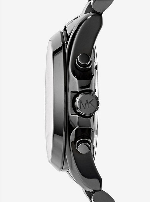 Michael Kors Oversized Bradshaw Black-Tone Watch Style  # MK5550