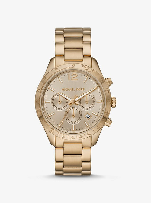 Oversized Layton Gold-tone Watch | Michael Kors Style # MK6795