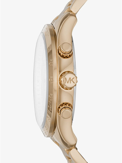 Oversized Layton Gold-tone Watch | Michael Kors Style # MK6795