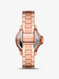 Mini Kenly Pavé Rose Gold-tone Watch | Michael Kors Style # MK6956