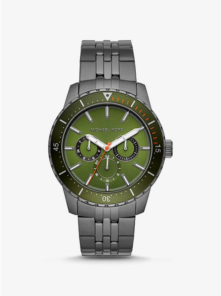 Oversized Cunningham Gunmetal Watch style# MK7158 Gunmetal
