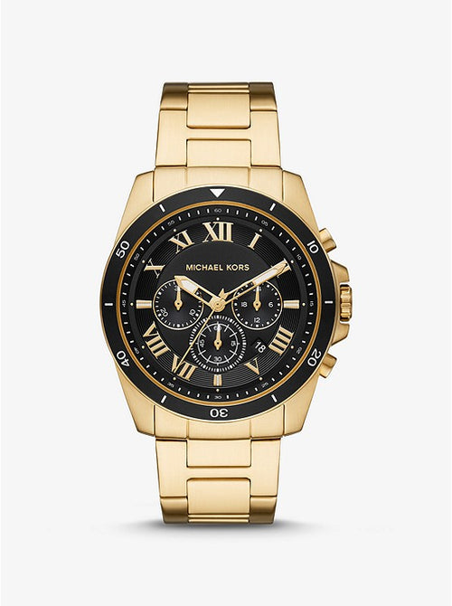 Michael Kors Oversized Alek Gold-tone Watch Style # MK8803 Gold