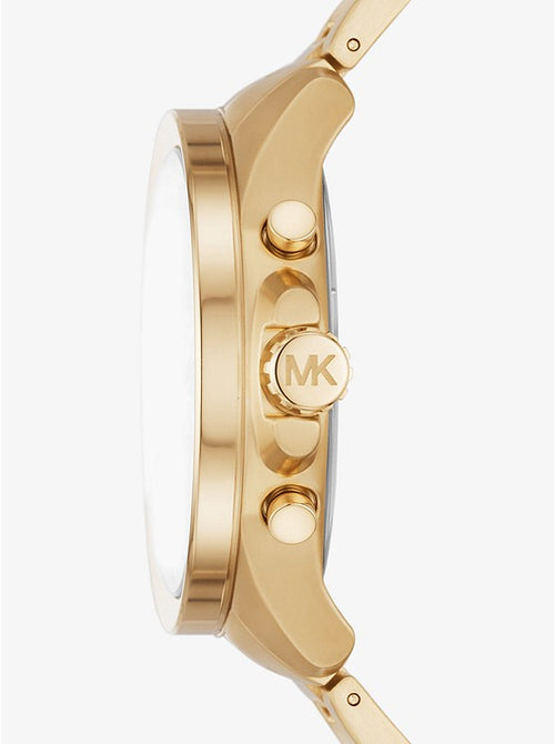 Oversized Wren Pavé Gold-tone Watch Style # MK8928 Gold