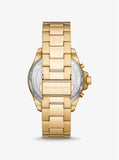 Oversized Wren Pavé Gold-tone Watch Style # MK8928 Gold