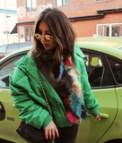 Rainbow Fox Scarf