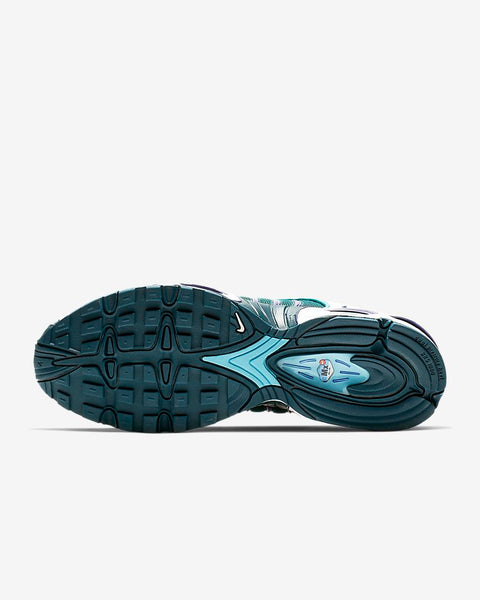 Nike Air Max Tailwind IV Men's Shoe Style # AQ2567-101 White/Spirit Teal/Blue Fury/Regency Purple