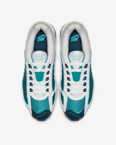 Nike Air Max Tailwind IV Men's Shoe Style # AQ2567-101 White/Spirit Teal/Blue Fury/Regency Purple