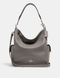 Pennie Shoulder Bag style# C1522 Sv/Heather Grey