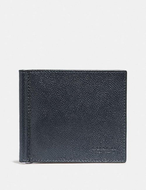 Money Clip Billfold Coach Style # F23847 Denim