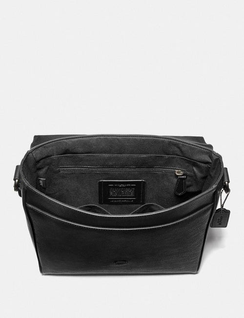 Houston Map Bag Style No. F68015 Black/Black Antique Nickel