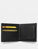 Compact Id Wallet style# F74991 Black