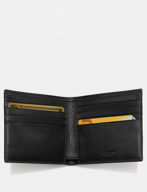 Double Billfold Wallet Style No. F75084 Black