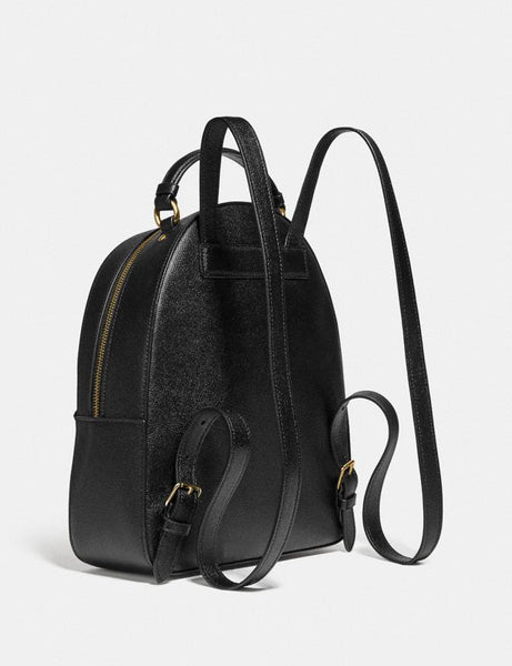 Jordyn Backpack style# F76624 Black/Gold