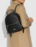 Jordyn Backpack style# F76624 Black/Gold