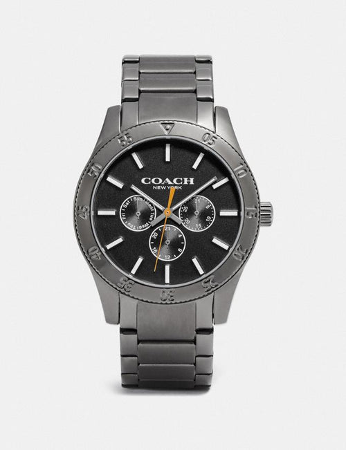 Casey Watch, 42mm Coach Style # W1619 Grey/Ip